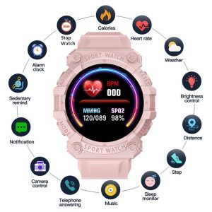 FD68S Smart Watches Men Women Heart Rate Health Monitoring Clock Waterproof Sports Multifunctional Smart Watch Male 1