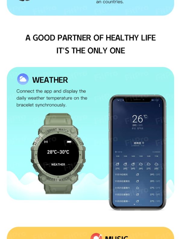 FD68S Smart Watches Men Women Heart Rate Health Monitoring Clock Waterproof Sports Multifunctional Smart Watch Male 5