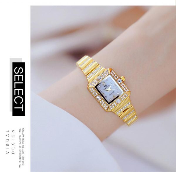 Fashion Women Watch with Diamond Watch Ladies Top Luxury Brand Ladies Casual Women s Bracelet Crystal 5