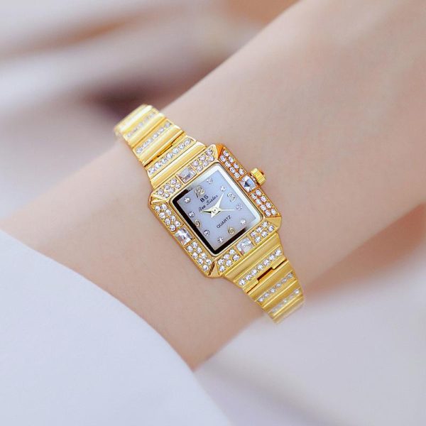 Fashion Women Watch with Diamond Watch Ladies Top Luxury Brand Ladies Casual Women s Bracelet Crystal