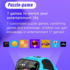 Kids Watches Call Kids Smart Watch For Children SOS Waterproof Smartwatch Clock SIM Card Location Tracker 4