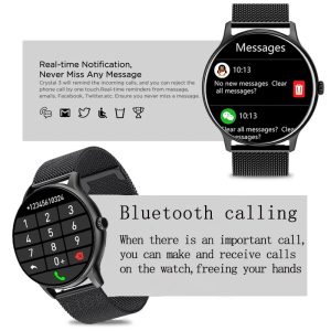 LIGE GPS Track Bluetooth Call Men Smart Watch Women Full Touch Health Fitness Sports Smart Bracelet 1