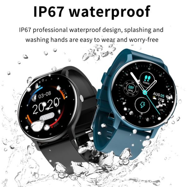 LIGE New Smart Watch Men And Women Sports watch Blood pressure Sleep Monitoring Fitness tracker Android 2