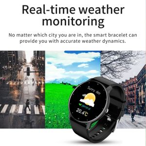 LIGE New Smart Watch Men And Women Sports watch Blood pressure Sleep Monitoring Fitness tracker Android 3