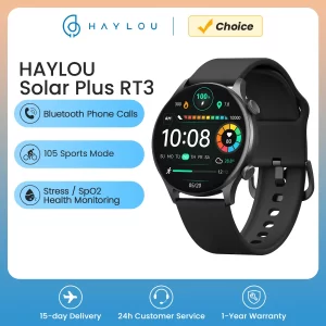 HAYLOU Solar Plus RT3 Smart Watch Bluetooth Phone Call 1 43 AMOLED Display Smartwatch Health Monitor