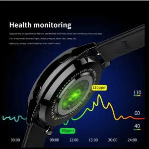 LIGE Men Smart Watch Women Heart Rate Blood Pressure Monitoring Bluetooth Call Smart Watches Men IP67 5